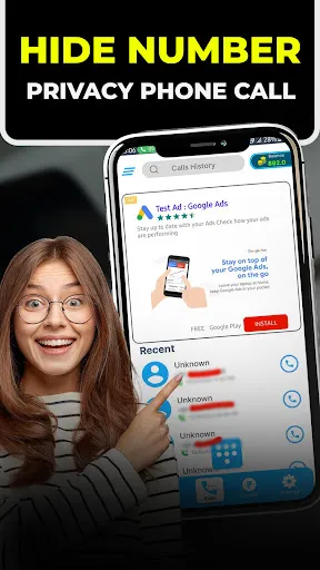 Скриншот 4 — UnCall: Private Number Calling