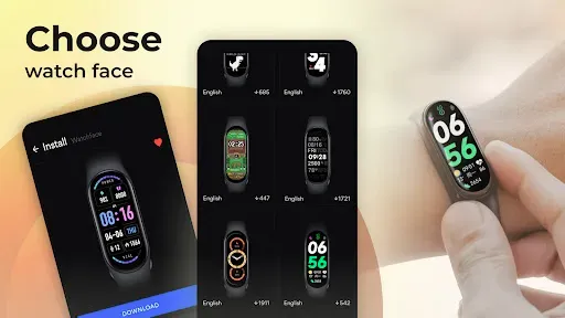 Скриншот 2 — Mi Band 9 Watch Faces