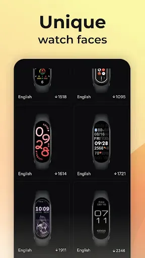 Скриншот 4 — Mi Band 9 Watch Faces