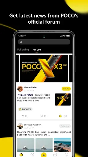 Скриншот 1 — POCO Community