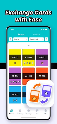 Скриншот 1 — PokeHub - Trade PTCG Pocket
