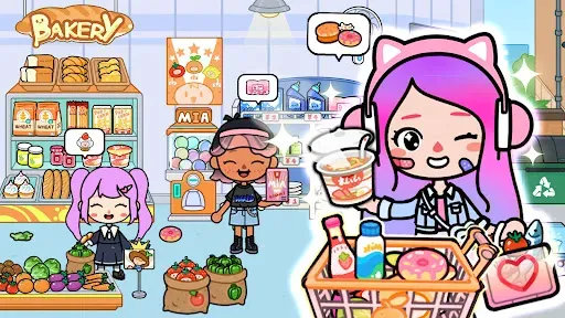Скриншот 5 — Mia World: Аниме детские игры