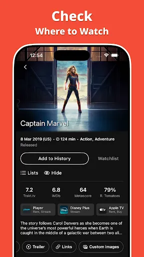 Скриншот 3 — Showly: Track Shows & Movies