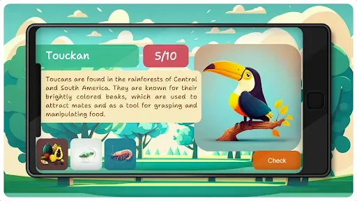 Скриншот 4 — ZOO Quiz: What Animal Eats?