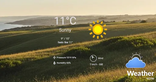 Скриншот 1 — Weather Now – Forecast