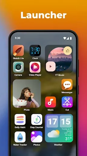 Скриншот 1 — Launcher and Themes