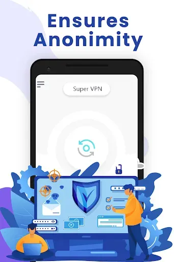 Скриншот 3 — Super VPN: Fast Secure VPN