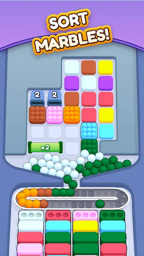Скриншот 6 — Marble Sort!