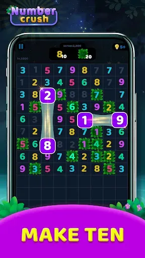 Скриншот 2 — Number Crush: Match Ten Puzzle