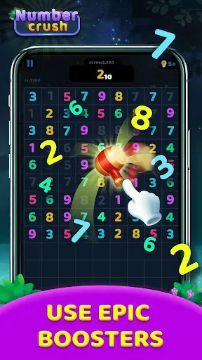 Скриншот 4 — Number Crush: Match Ten Puzzle
