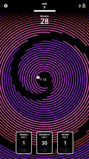 Скриншот 3 — Idle Ball Escape-Разбей кольца