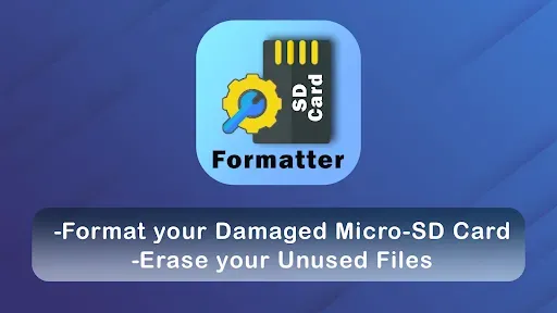 Скриншот 1 — Micro SD Card formatter