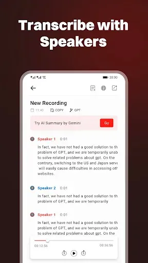 Скриншот 7 — Recorder AI:Голос&Встреча