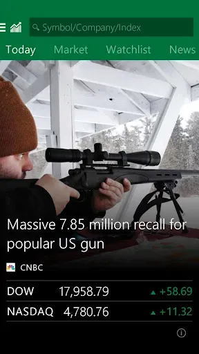 Скриншот 1 — MSN Money- Stock Quotes & News