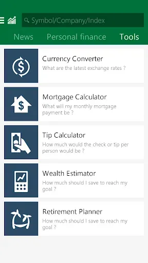 Скриншот 5 — MSN Money- Stock Quotes & News