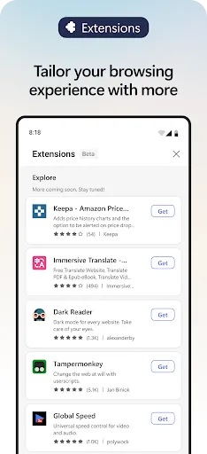 Скриншот 7 — Microsoft Edge Beta