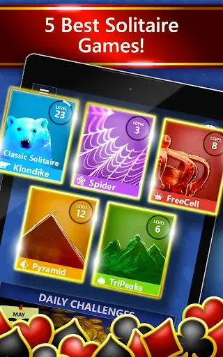 Скриншот 1 — Microsoft Solitaire Collection