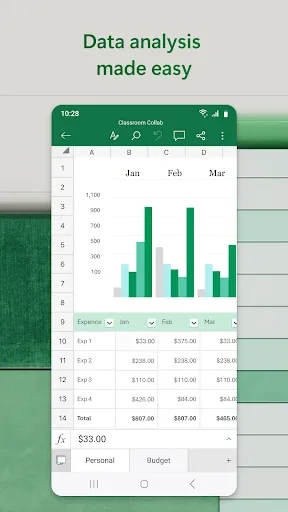 Скриншот 2 — Microsoft Excel: Spreadsheets