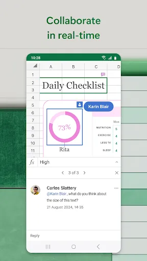 Скриншот 6 — Microsoft Excel: Spreadsheets