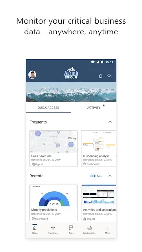 Скриншот 1 — Microsoft Power BI