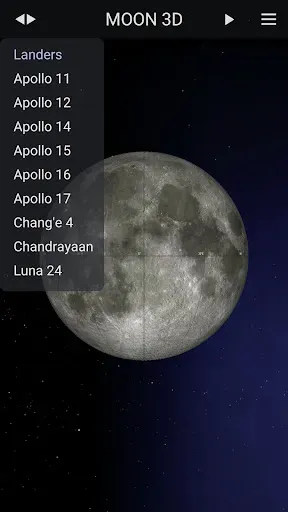 Скриншот 1 — Moon 3D