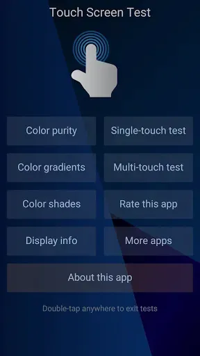 Скриншот 1 — Touch Screen Test