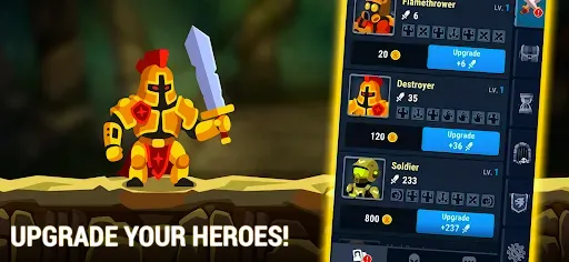 Скриншот 3 — Monster Crush: RPG Idle Merge