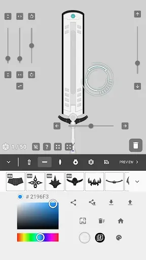 Скриншот 6 — sword Maker:   weapon avatar
