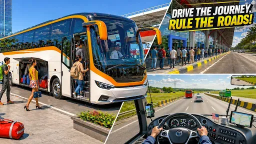 Скриншот 2 — Bus Simulator: Bus Driving