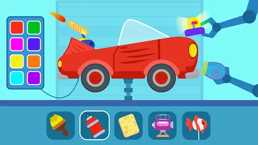 Скриншот 2 — Игра Машины 2-5 лет