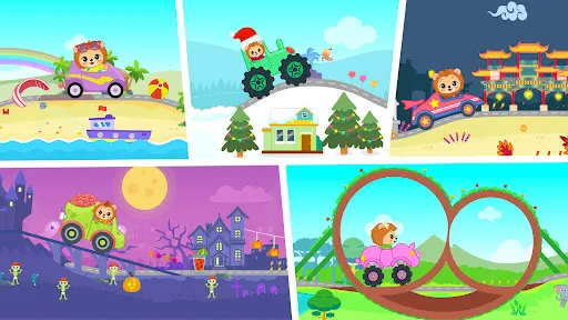 Скриншот 4 — Игра Машины 2-5 лет