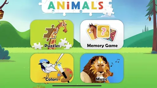 Скриншот 1 — Miga Animals:Offline Game
