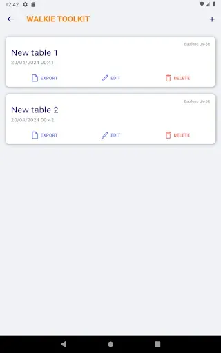 Скриншот 8 — Walkie Toolkit for Baofeng