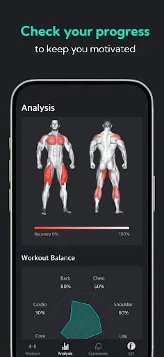 Скриншот 7 — Planfit - Gym Workout Planner