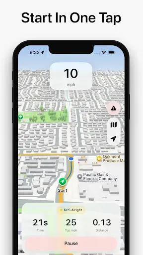 Скриншот 1 — Open Road: Drive Tracker