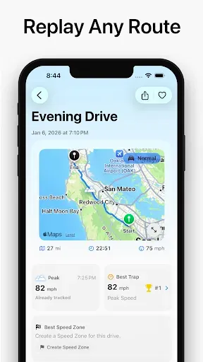 Скриншот 3 — Open Road: Drive Tracker