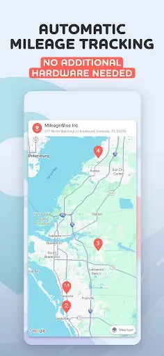 Скриншот 3 — Mileage Tracker by MileageWise