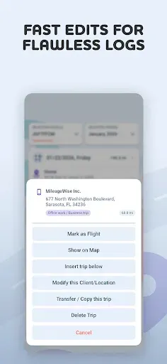 Скриншот 6 — Mileage Tracker by MileageWise
