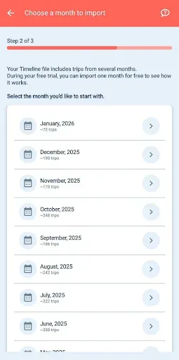 Скриншот 3 — Mileage Log from Google Maps