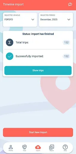 Скриншот 5 — Mileage Log from Google Maps