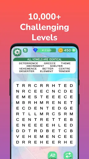 Скриншот 2 — Word Search - Puzzle Game