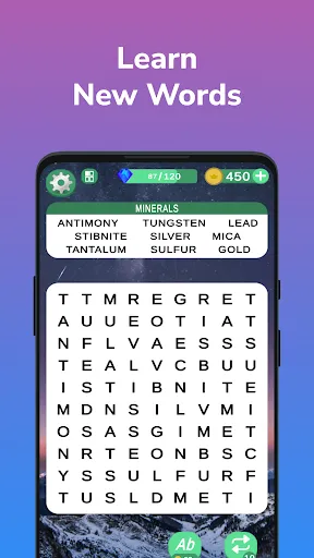 Скриншот 4 — Word Search - Puzzle Game