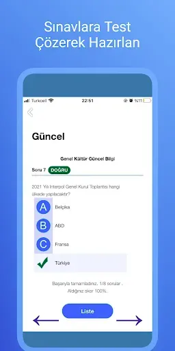 Скриншот 4 — Jandarma Sınavları PRO