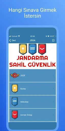 Скриншот 8 — Jandarma Sınavları PRO
