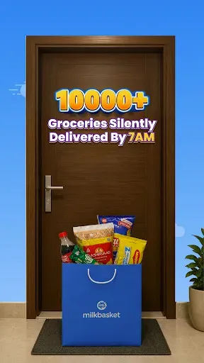 Скриншот 3 — Milkbasket: Grocery Delivery