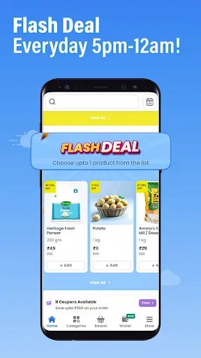 Скриншот 5 — Milkbasket: Grocery Delivery