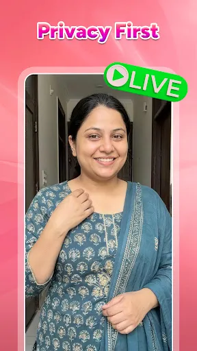 Скриншот 3 — Miloji Live: Lively Chat Talk