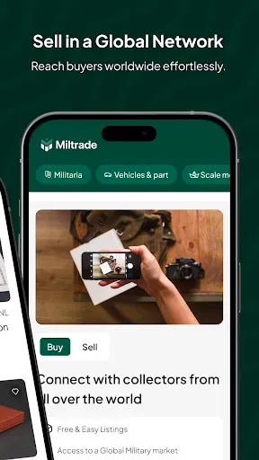 Скриншот 2 — Miltrade -Military Marketplace