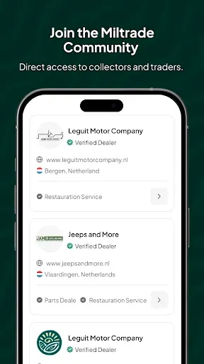 Скриншот 3 — Miltrade -Military Marketplace