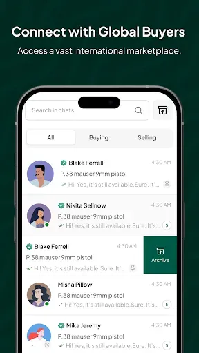 Скриншот 8 — Miltrade -Military Marketplace